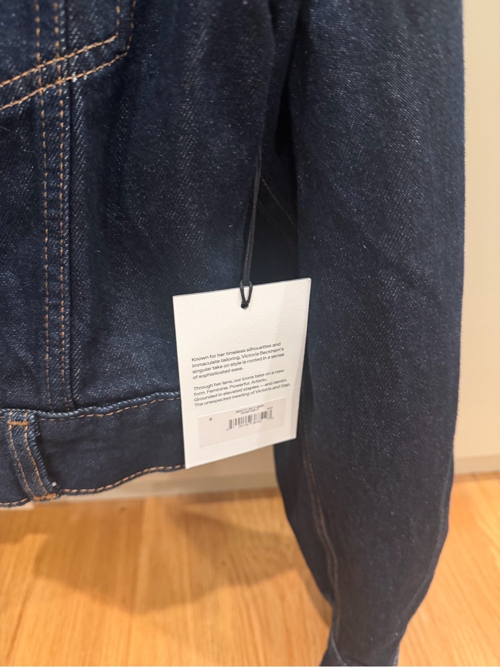 Victoria Beckham X GAP denim jacket S - Picture 3 of 4